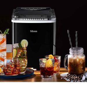 New Countertop Ice Maker 26lbs in 24Hrs, Ice Machine, Scoop‎ & Basket